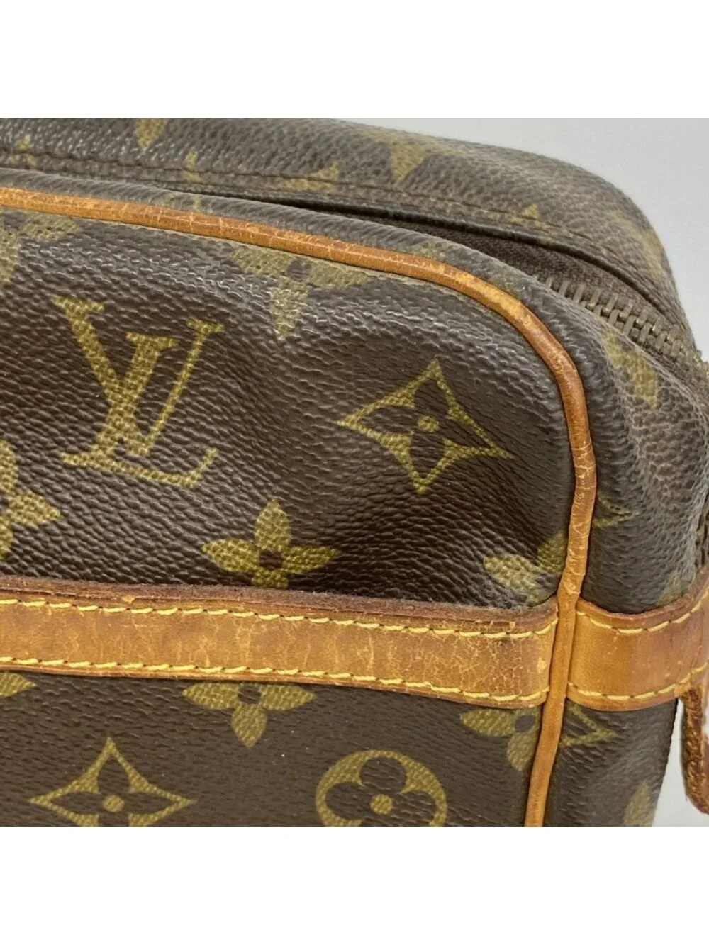 Louis Vuitton Clutch Monogram Compiegne 28 Brown
